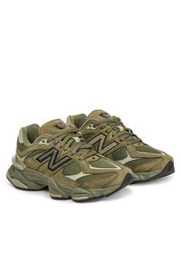 New Balance Sneakersy U9060ZGD Khaki. Kolor: brązowy. Materiał: skóra, zamsz