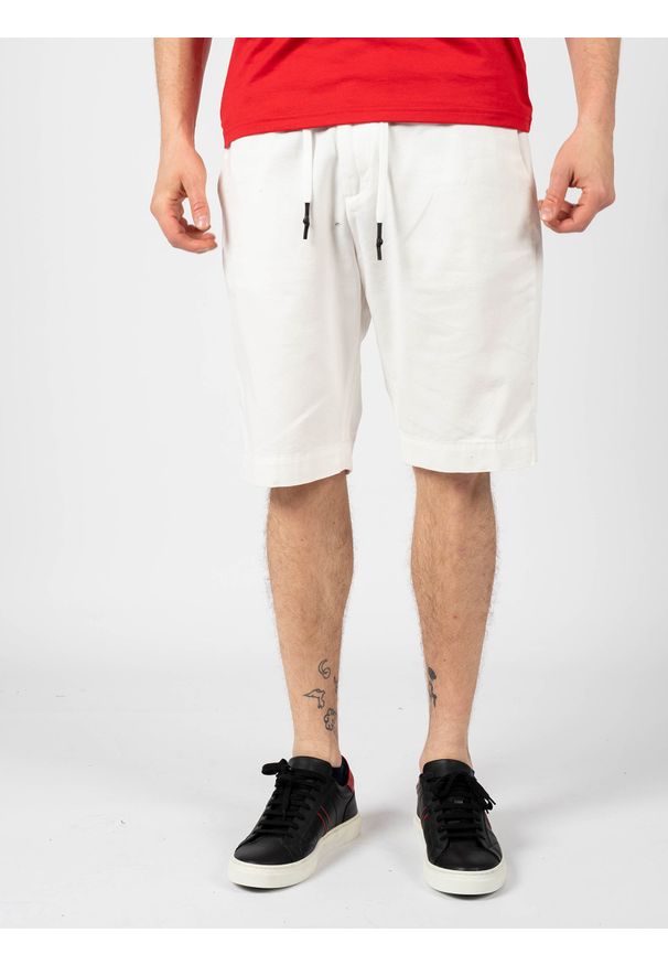 Antony Morato Szorty | MMSH00170-FA900128 | Mężczyzna | Biały. Okazja: na co dzień. Kolor: biały. Materiał: bawełna. Styl: casual
