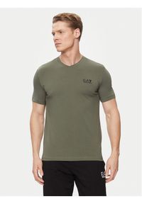 EA7 Emporio Armani T-Shirt 8NPT53 PJM5Z 1846 Zielony Regular Fit. Kolor: zielony. Materiał: bawełna #1