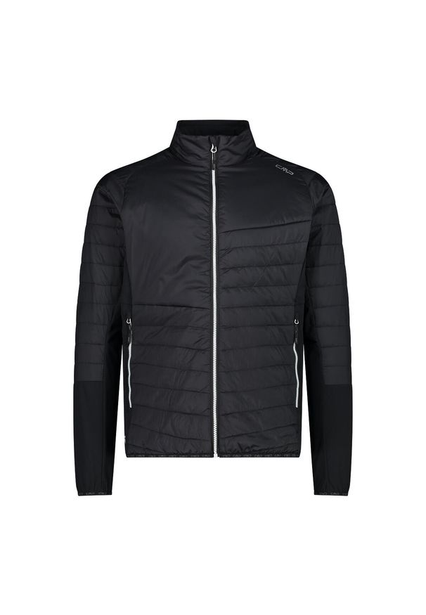 Kurtka hybrydowa CMP. Kolor: szary, wielokolorowy, brązowy. Materiał: puch. Sport: turystyka piesza, wspinaczka