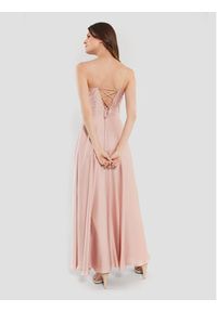 Swing Sukienka wieczorowa 5AE12300 Różowy Regular Fit. Kolor: różowy. Materiał: syntetyk. Styl: wizytowy #6