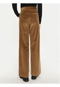 Weekend Max Mara Spodnie materiałowe Tania 2425136012 Brązowy Regular Fit. Kolor: brązowy. Materiał: bawełna #5