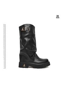 Patrizia Pepe Kozaki PPJ968.31 Czarny. Kolor: czarny. Materiał: skóra #6