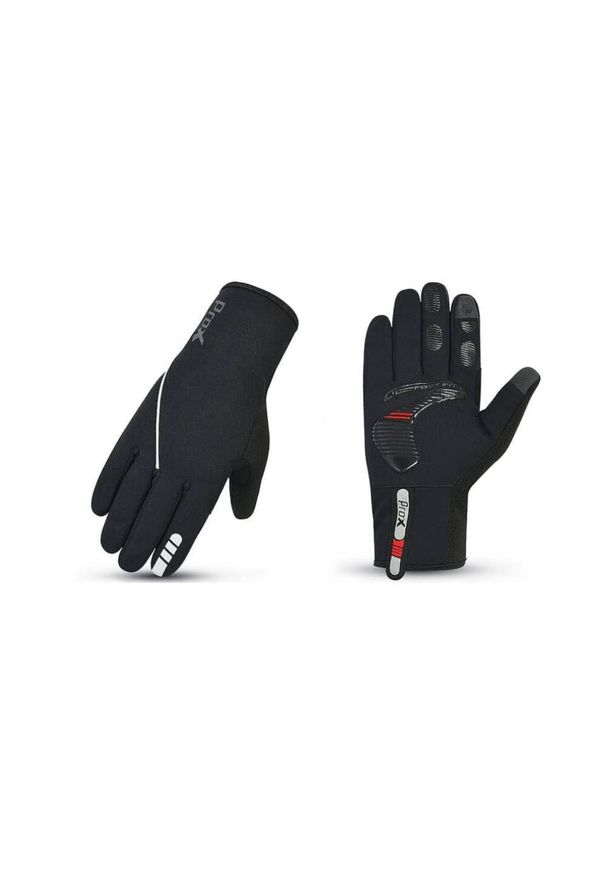 PROX - Rękawiczki rowerowe męskie Prox Soft Softshell Comfort Fit. Kolor: czarny. Materiał: softshell. Sport: kolarstwo