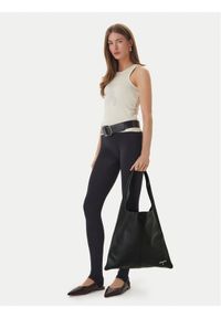 Patrizia Pepe Torebka 8B0321/L148-K103 Czarny. Kolor: czarny. Materiał: skórzane #1