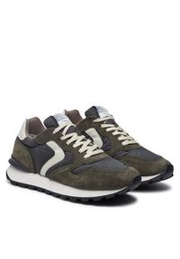 Voile Blanche Sneakersy Paris Race Man W 0012018750.04.1G68 Khaki. Kolor: brązowy. Materiał: materiał #2