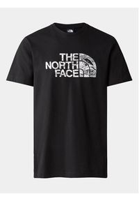 The North Face T-Shirt Woodcut Dome NF0A87NX Czarny Regular Fit. Kolor: czarny. Materiał: bawełna #2