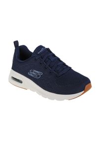 skechers - Buty do chodzenia damskie Skechers Skech-air Court-slick Avenue. Zapięcie: sznurówki. Kolor: niebieski. Materiał: materiał, tkanina. Szerokość cholewki: normalna. Model: Skechers Sport. Sport: turystyka piesza