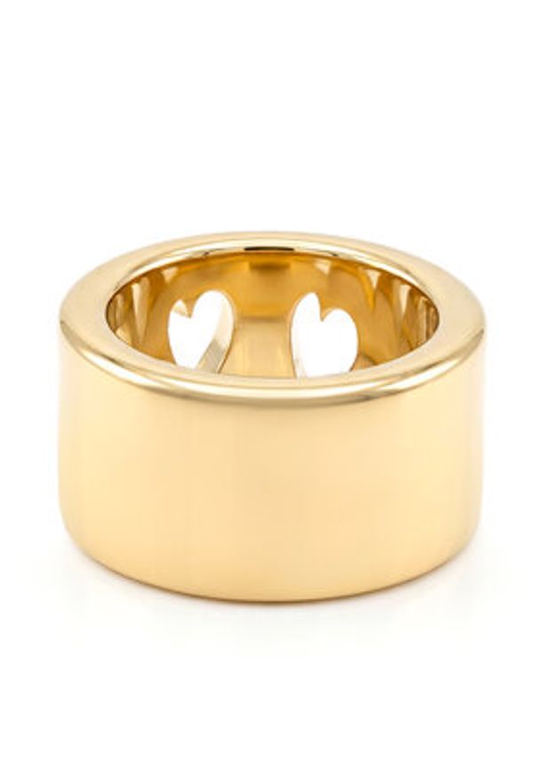 Guess Pierścionek JUBR06 086JW Złoty. Materiał: ze stali, ze stali nierdzewnej. Kolor: złoty