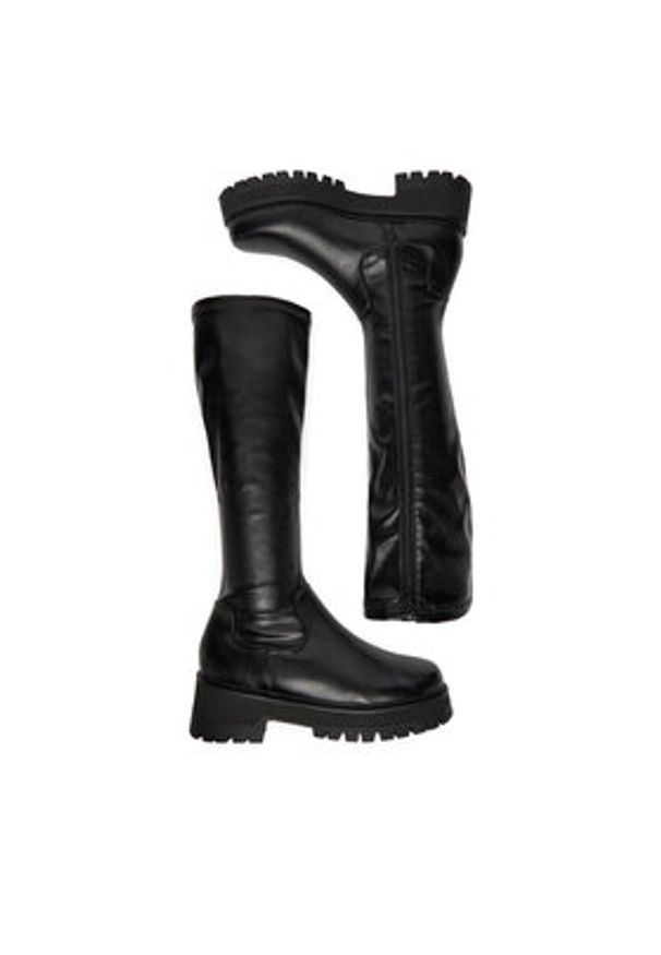DeeZee Kozaki KX2212803 Czarny. Kolor: czarny. Materiał: materiał, syntetyk
