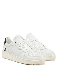 D.A.T.E. Sneakersy Court Calf M421-CR-CA-WB Biały. Kolor: biały. Materiał: skóra #6
