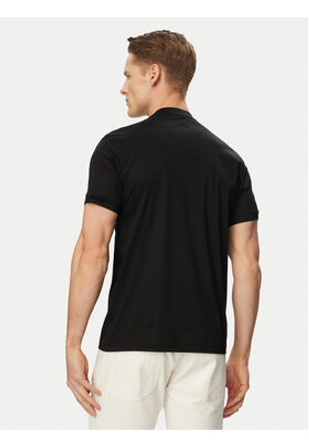 BOSS T-Shirt PL_PS Spirit70 QZ 50559790 Czarny Regular Fit. Kolor: czarny. Materiał: bawełna