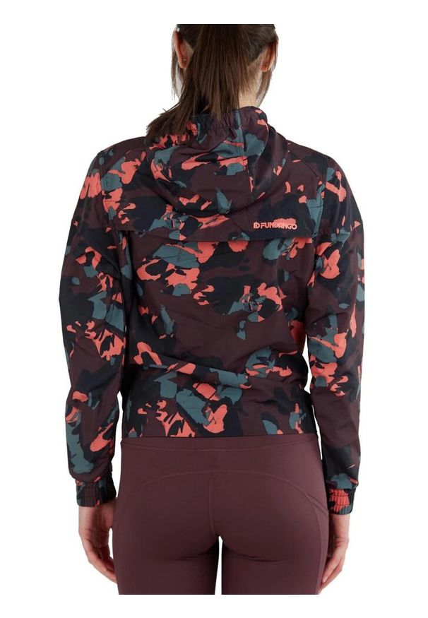 FUNDANGO - Damska wiatrówka Fundango Breeze Windbreaker. Kolor: wielokolorowy