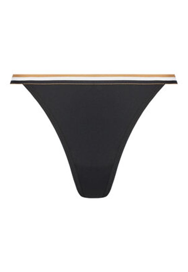 BOSS Komplet 3 par stringów 50545602 Czarny. Kolor: czarny. Materiał: syntetyk