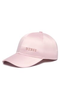 Guess Czapka z daszkiem V6RZ02 WL022 Różowy. Kolor: różowy. Materiał: poliester #1