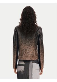 Desigual Kurtka skórzana 25SWEW44 Brązowy Regular Fit. Kolor: brązowy. Materiał: syntetyk #6
