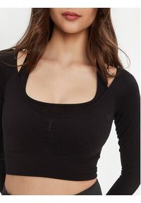Guess Bluzka V5YP06 Z3OA0 Czarny Slim Fit. Kolor: czarny. Materiał: poliamid #5
