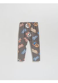 Reserved - Bawełniane legginsy Psi Patrol - ciemnoszary. Kolor: szary. Materiał: bawełna #1