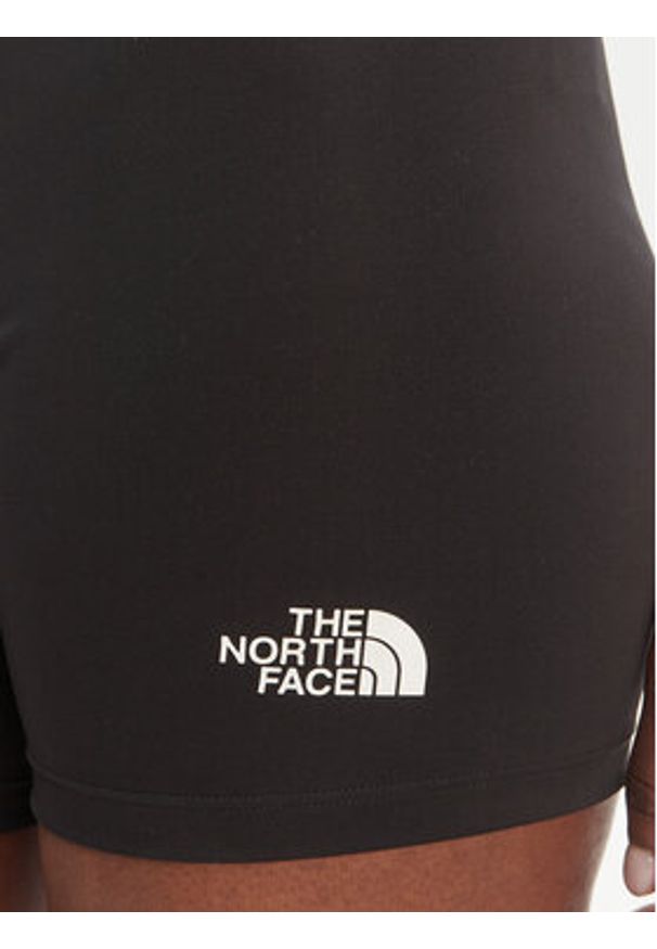 The North Face Szorty sportowe Flex NF0A8BEY Czarny Slim Fit. Kolor: czarny. Materiał: syntetyk