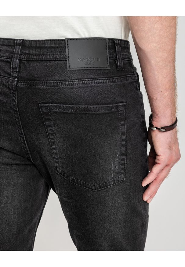 MARCUS - Męskie Spodnie Jeansowe Marcus Felix 2221 Jeans Black Night Wash 14-200311