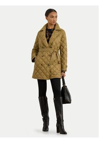 Lauren Ralph Lauren - LAUREN RALPH LAUREN Kurtka puchowa 297979514002 Brązowy Straight Fit. Kolor: brązowy. Materiał: syntetyk