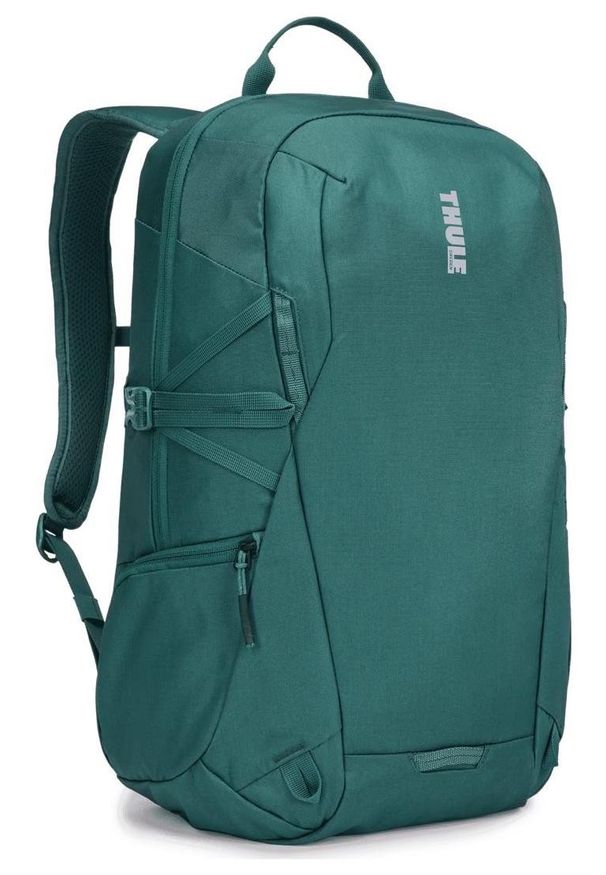 THULE - Thule EnRoute 15.6'' 21L zielony. Kolor: zielony. Materiał: nylon. Wzór: paski