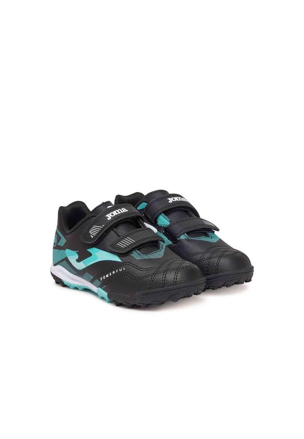 Buty piłkarskie dla dzieci Joma Powerfull TF JR. Kolor: czarny. Sport: piłka nożna