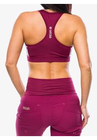 OCUN - Stanik sportowy Ocun Misty Bra. Kolor: czerwony