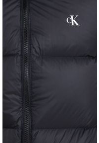 Calvin Klein Jeans kurtka puchowa damska kolor czarny zimowa. Kolor: czarny. Materiał: puch. Sezon: zima #4