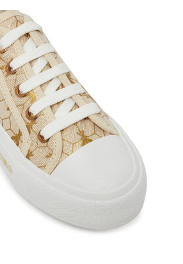 Patrizia Pepe Trampki PPJ311.27 D Beżowy. Kolor: beżowy. Materiał: materiał