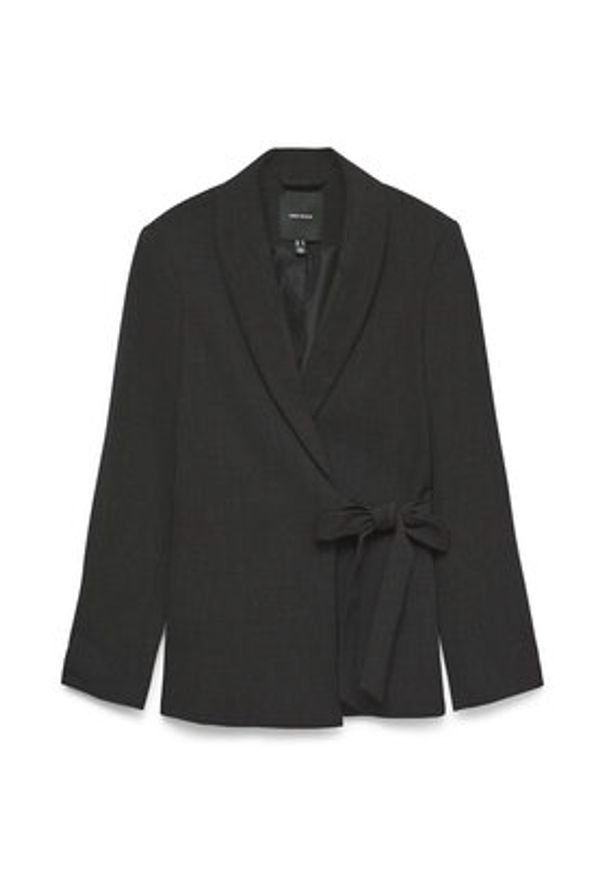 Vero Moda Marynarka Bestie 10333972 Szary Loose Fit. Kolor: szary. Materiał: syntetyk