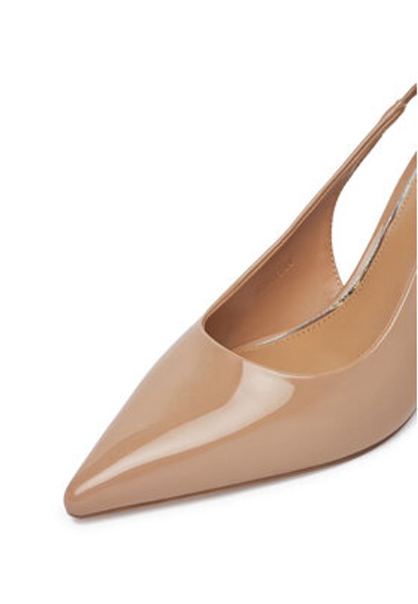 Nine West Szpilki SX005-01 Beżowy. Kolor: beżowy. Materiał: skóra. Obcas: na szpilce