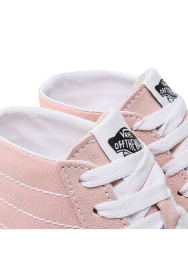 Vans Tenisówki Sk8-Hi Tapered VN0009QPBQL1 Różowy. Kolor: różowy. Materiał: skóra, zamsz