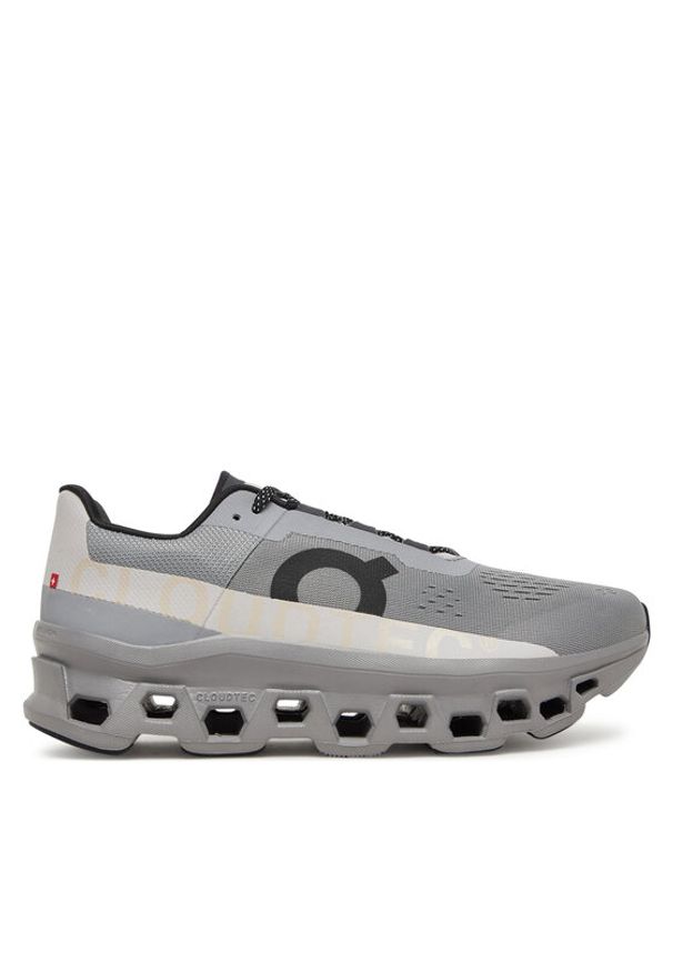 On Sneakersy Cloudmonster 6197657 Szary. Kolor: szary. Materiał: materiał
