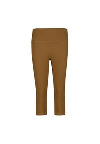 Damskie legginsy 3/4 CMP Sara. Kolor: brązowy. Sport: turystyka piesza #1