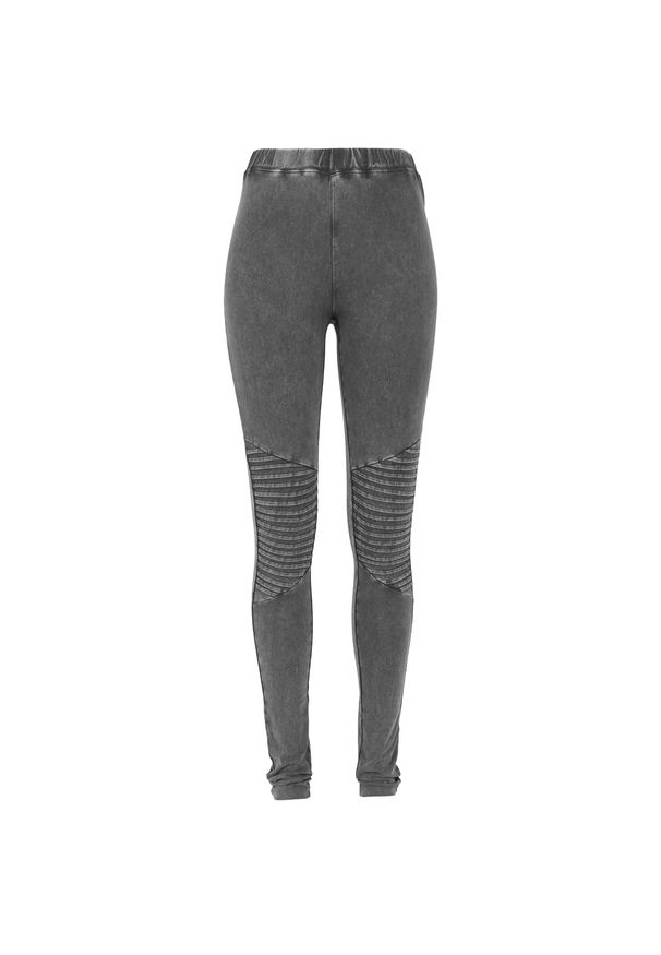 Urban Classics - Damskie legginsy Urban Classic denim. Kolor: szary. Materiał: denim