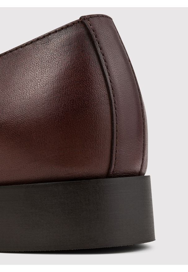 Pako Lorente - PAKO LORENTE – Brązowe półbuty męskie. Kolor: brązowy. Materiał: skóra. Styl: elegancki