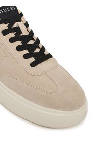 Guess Sneakersy FMFPLA SUE12 Beżowy. Kolor: beżowy. Materiał: zamsz, skóra #6