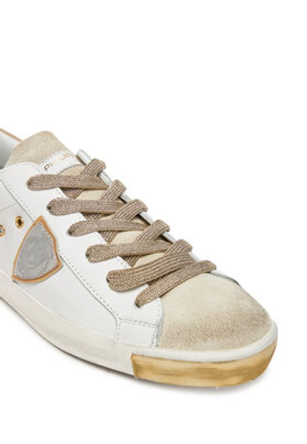 Philippe Model Sneakersy PRLD VDE1 Biały. Kolor: biały. Materiał: skóra