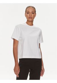 Samsoe & Samsoe - Samsøe Samsøe T-Shirt Sienna F23100117 Biały Regular Fit. Kolor: biały. Materiał: bawełna #1