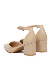 Jenny - JENNY Czółenka CEO-ANGEL WS210702-10 Beżowy. Kolor: beżowy. Materiał: materiał #8