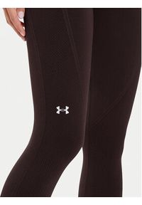 Under Armour Legginsy Ua Train Seamless Legging 1381662 Brązowy Compression Fit. Kolor: brązowy. Materiał: syntetyk #2