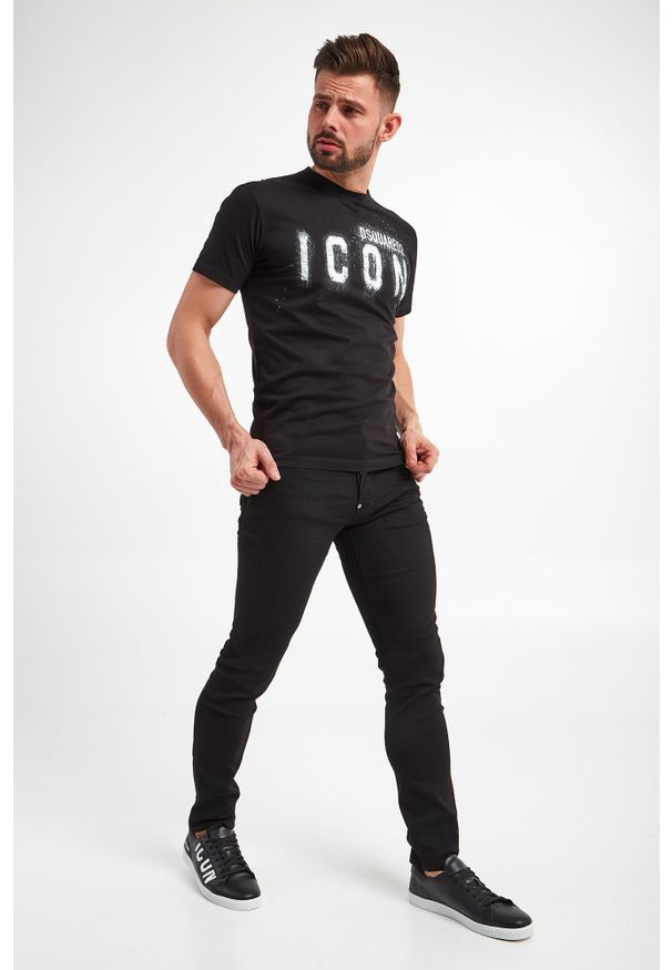 Jeansy męskie Cool Guy Jean DSQUARED2. Wzór: aplikacja