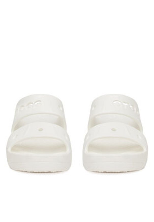 Crocs Klapki BAYA PLATFORM SANDAL 208188-100 Biały. Kolor: biały. Obcas: na platformie