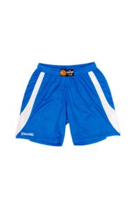 SPALDING - Szorty damskie Spalding Jam. Kolor: niebieski, wielokolorowy, biały. Długość: krótkie. Sport: koszykówka #2