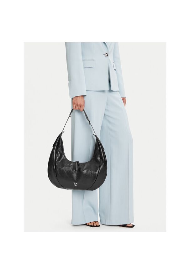 Pinko - Torebka PINKO. Kolor: czarny