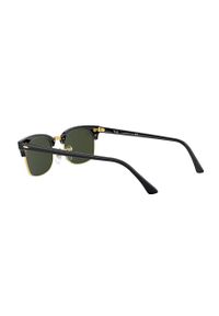 Ray-Ban Okulary przeciwsłoneczne CLUBMASTER SQUARE 0RB3916 kolor czarny. Kształt: prostokątne. Kolor: czarny #2
