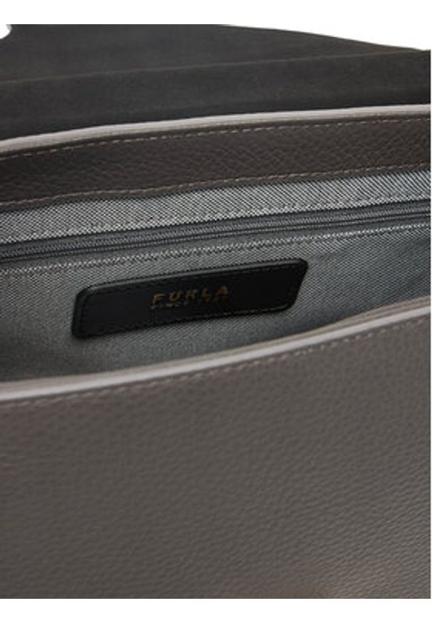 Furla Torebka Lotus WB01605 BX0356 CN 4295S 1002 Szary. Kolor: szary. Materiał: skórzane