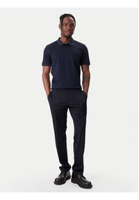 JOOP! Polo Roni 10100056 30100501 Granatowy Regular Fit. Typ kołnierza: polo. Kolor: niebieski. Materiał: bawełna #3