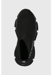 Steve Madden sneakersy Prodigy kolor czarny. Nosek buta: okrągły. Kolor: czarny. Materiał: guma. Obcas: na platformie #2